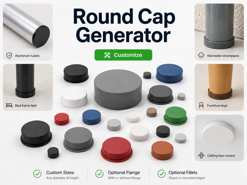 Round Cap Generator