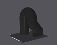 90mm Right - 0.2mm layer, 3 walls, 20% infill