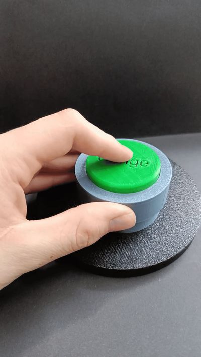 The Cringe Button fidget toy