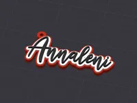 Annalenni Name Keychain
