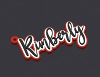 Kimberly Name Keychain