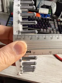 3 cm pegs, 0.2mm layer, 2 walls, 30% infill