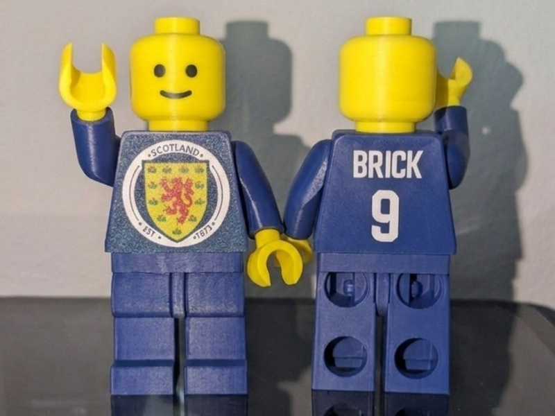 Brick Figur - Schottland - 20cm - modular