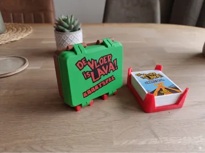 The Floor is Lava/De Vloer is Lava - Snaplock Box