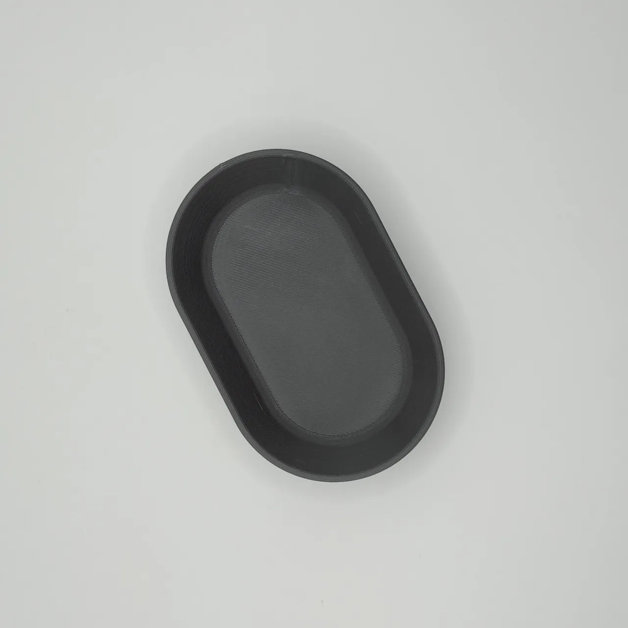 Designer Catch All Tray "Ovalism" view 3