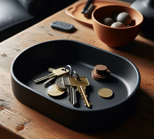 Designer Catch All Tray "Ovalism"
