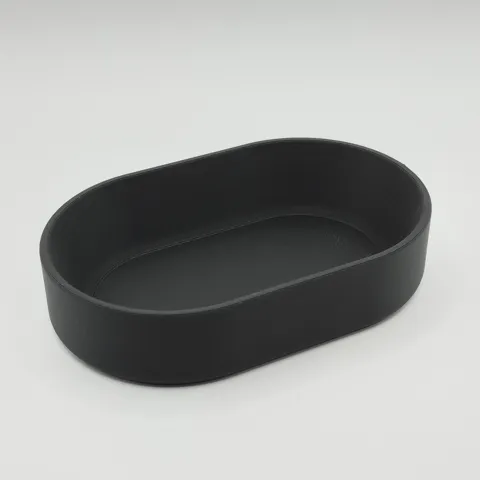 Designer Catch All Tray "Ovalism" view 2