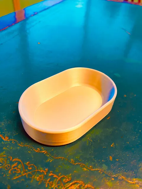 Designer Catch All Tray "Ovalism" view 4