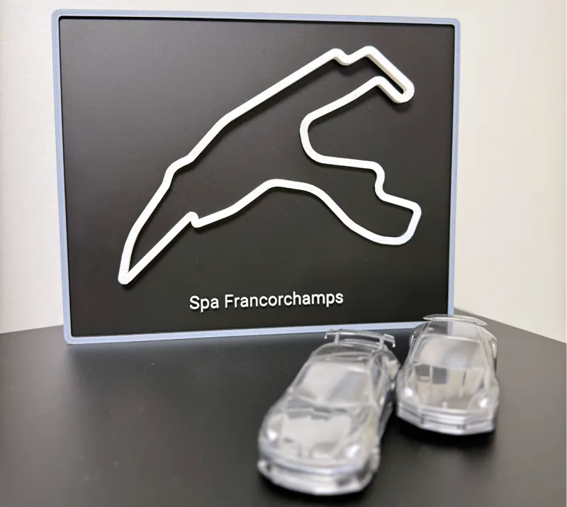 3D Racetrack - Spa Francorchamp