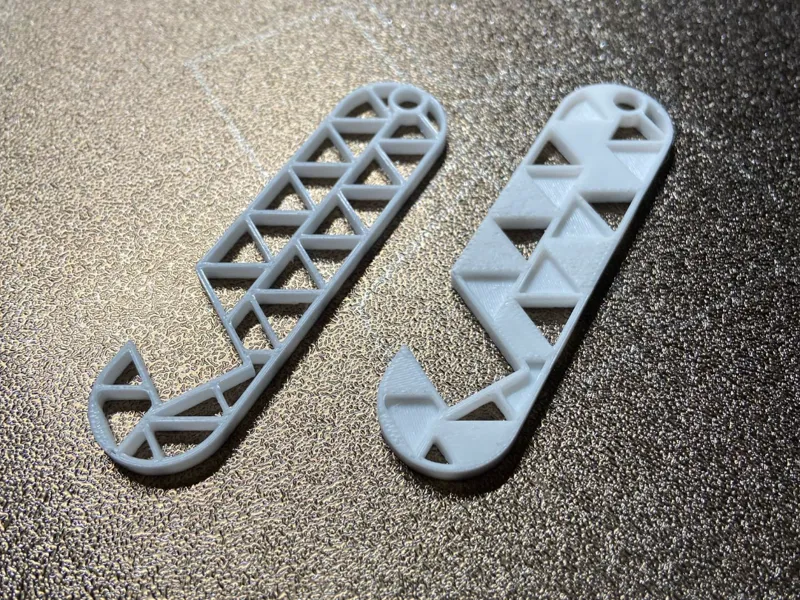 Keychain phone holder