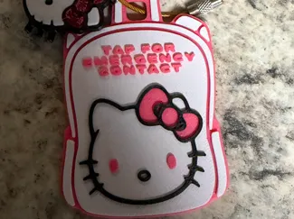Hello Kitty NFC Backpack Tag