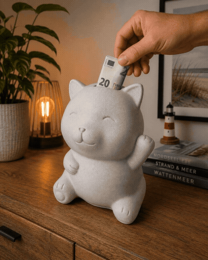 Lucky Cat Sparschwein – 25 cm Glückskatze