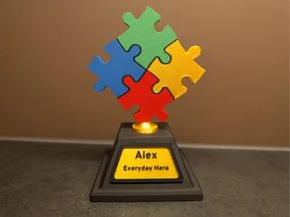 "An Important Piece" – Appreciation Trophy