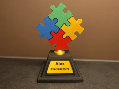 "An Important Piece" – Appreciation Trophy