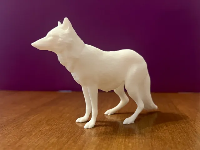 wolf miniature
