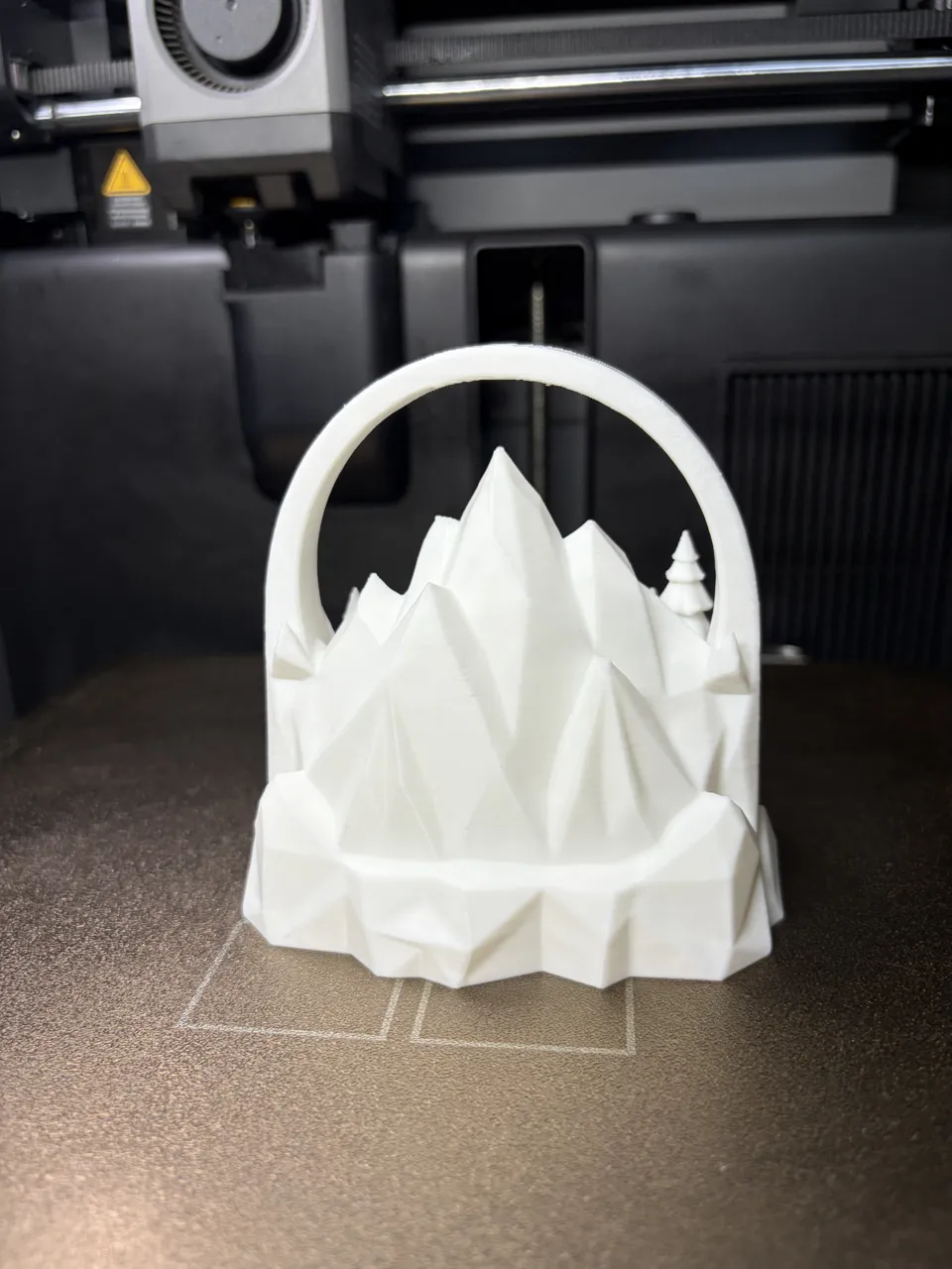 Polygon Mountain Deer-Low Poly Nature Diorama view 4