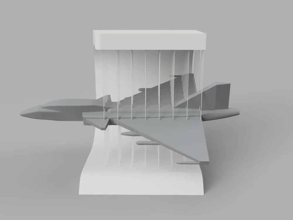 Jet Fighter Suspended Desktop by WaterMeloon MakerWorld: Download Free ...