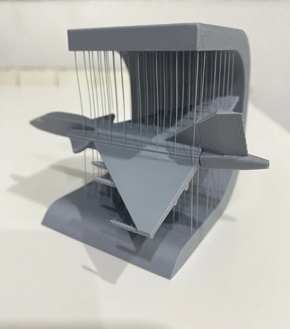 Jet Fighter Suspended Desktop by WaterMeloon MakerWorld: Download Free ...