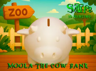 Moola the cow bank