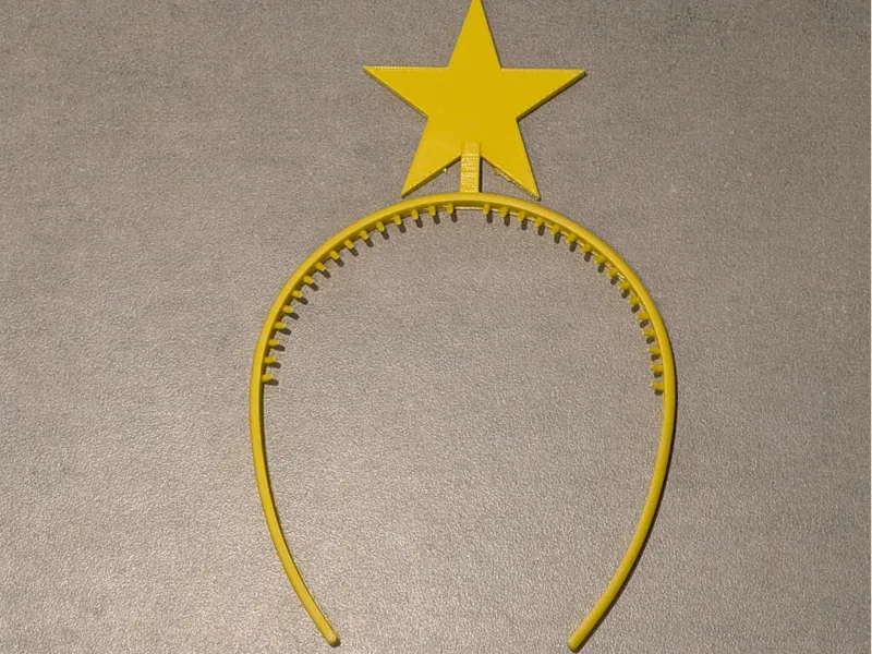 Headband with star