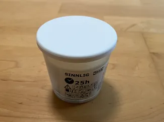 Ikea Sinnlig Candle Lid
