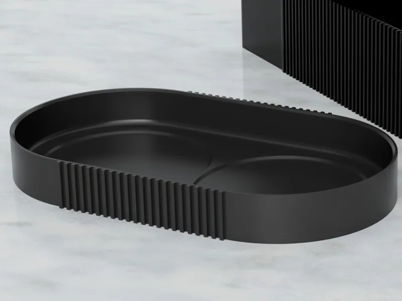 Grinder Tray – Minimalist Stand for Salt & Pepper