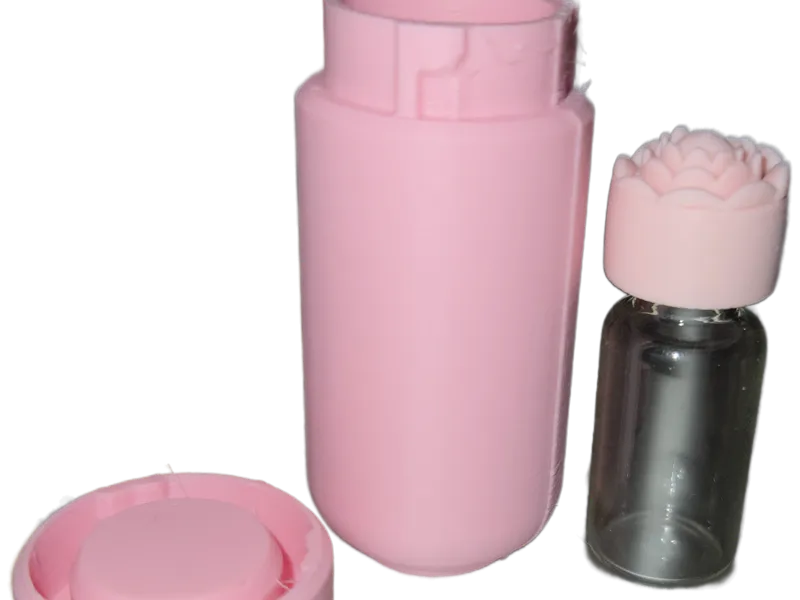 Twist-lock Lid 3ml vial Container