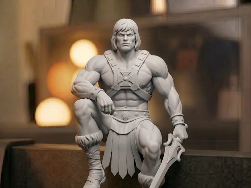 He-Man (Masters of the Universe) Ledge Sitter