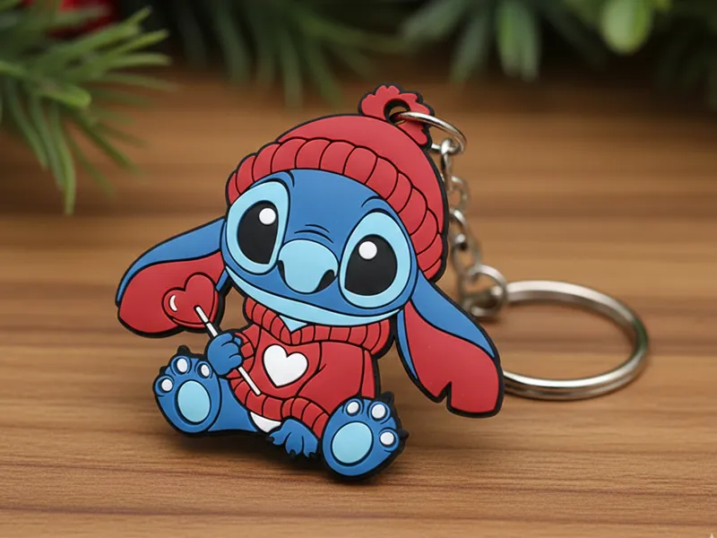LLAVERO STITCH WITH LOLLIPOP