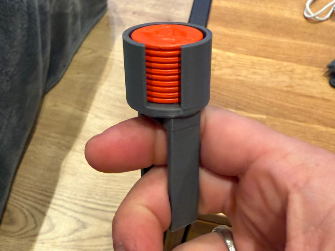Wertmarkensortierer für 24mm Wertmarken 10 Stück