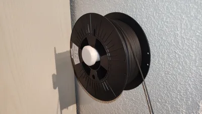 Low-Profile Wall Mounted Filament Holder