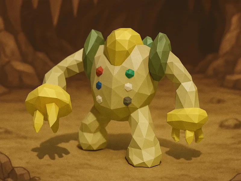 Low Poly Regigigas