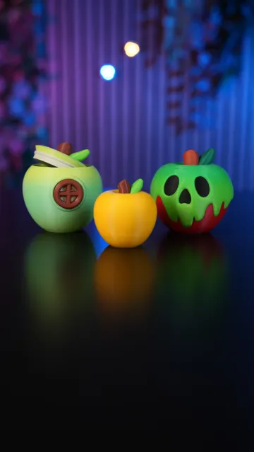 Caja o estuche: Apple Container Diorama — vista de referencia 4