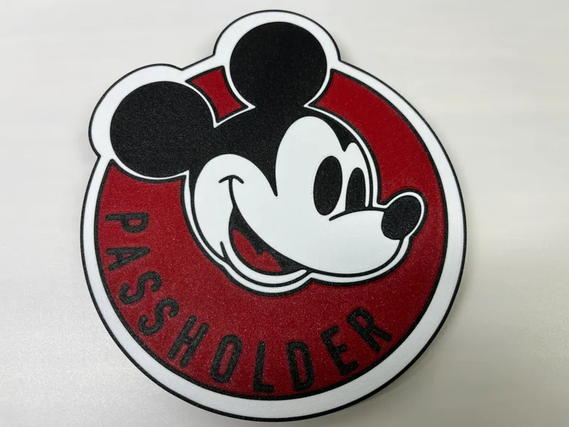 Mickey Mouse Annual Passholder Sign! 3 colors!