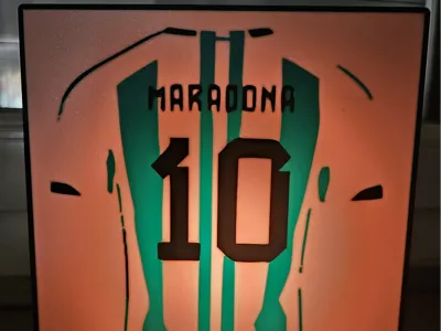 LIGHTBOX MARADONA