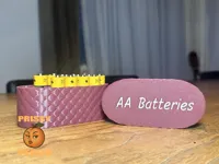 AA Battery Box with Magnets