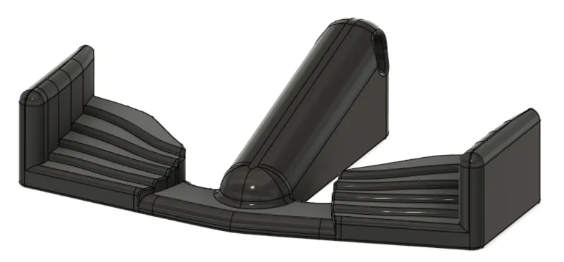 F1 Racecar Front Wing 3D Printable Key Chain For Anything Cool