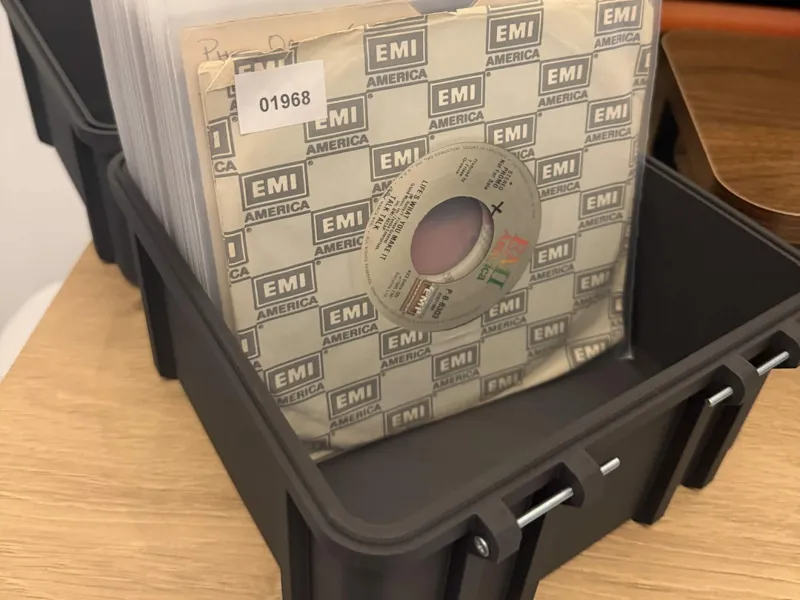vinyl records carry case 7 inch