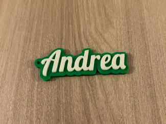 Andrea name keychain