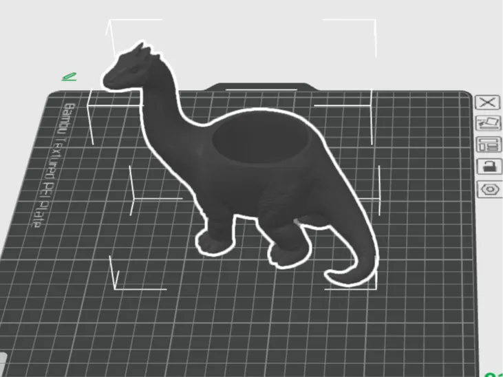 Dino Pflanztopf