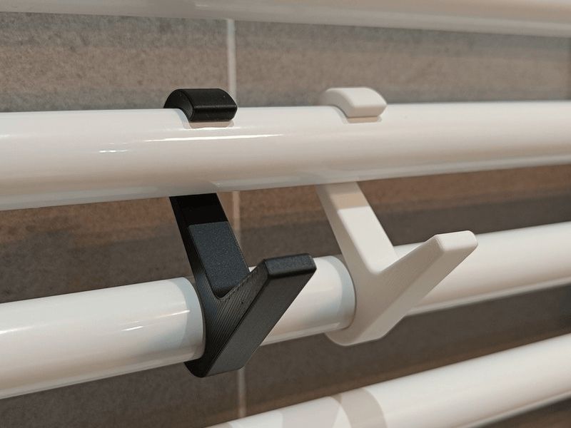 Bathroom radiator hook - Stylish - Customizable