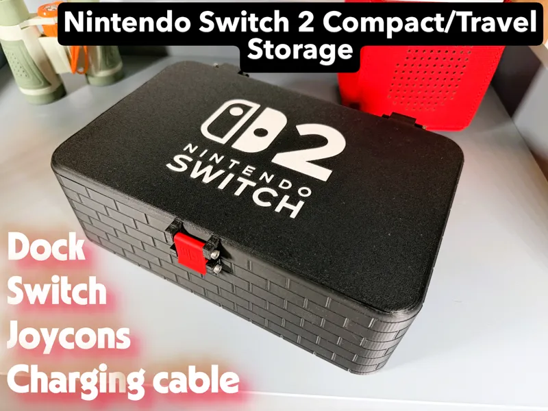 Nintendo Switch 2 Compact/Travel Storage