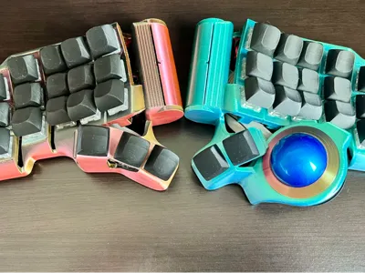 Charybdis Mini and Nano with AA battery