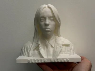 Billie Eilish Bust 