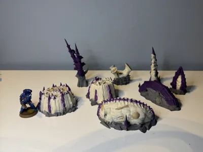 Tyranid scatter terrain #1