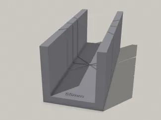 Cornice Mitre Boxes - 90, 75, 55mm