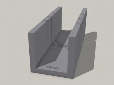 Cornice Mitre Boxes - 90, 75, 55mm