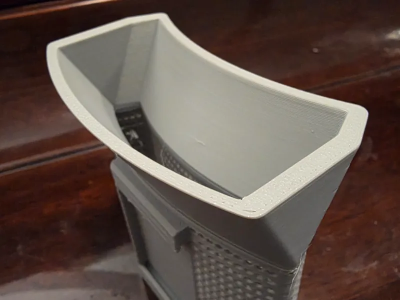 Funnel for Outer Spool Desiccant Tray