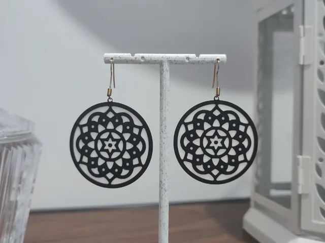 Aretes Hipnotic Mandala