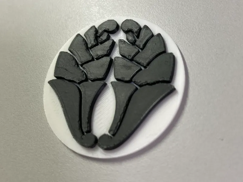 尼子　大友　龍造寺　家紋コイン　　　Samurai clan crest coin